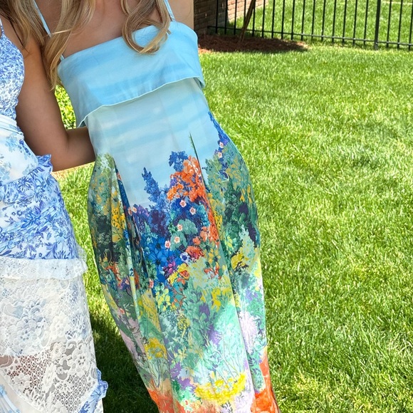 Anthropologie Floral Print Dress - Picture 2 of 2